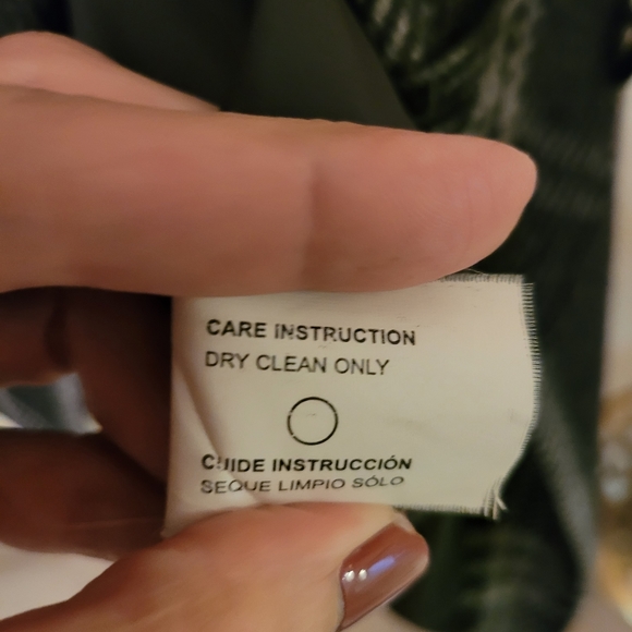 Esprit Gray Plaid Peacoat - Picture 3 of 8